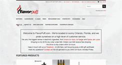 Desktop Screenshot of flavorpuff.com